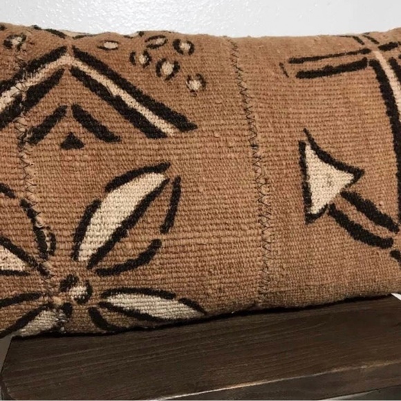 Boho African Mudcloth Pillow Cover - Picture 2 of 4